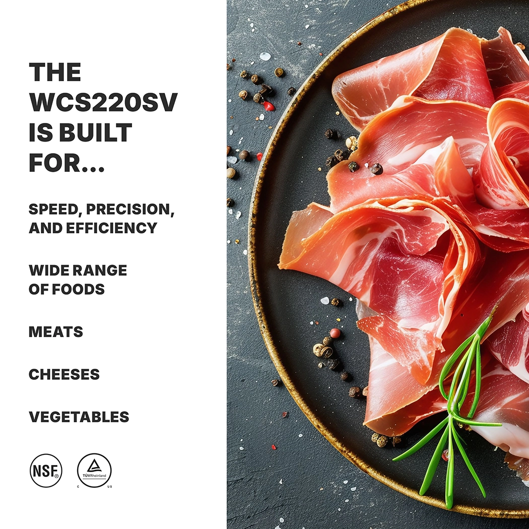 8.5" Professional Food Slicer